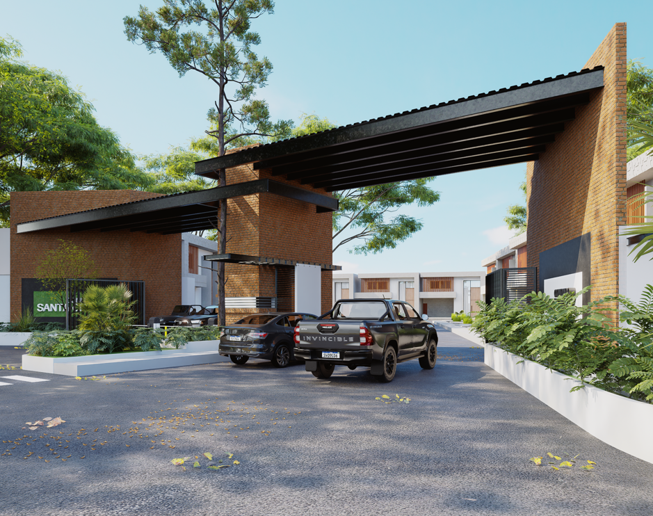 Garita Condado Santa Cruz - Vista Lateral